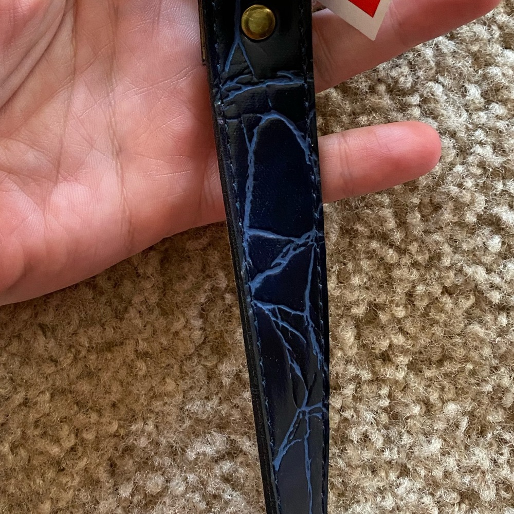 Navy blue belt
